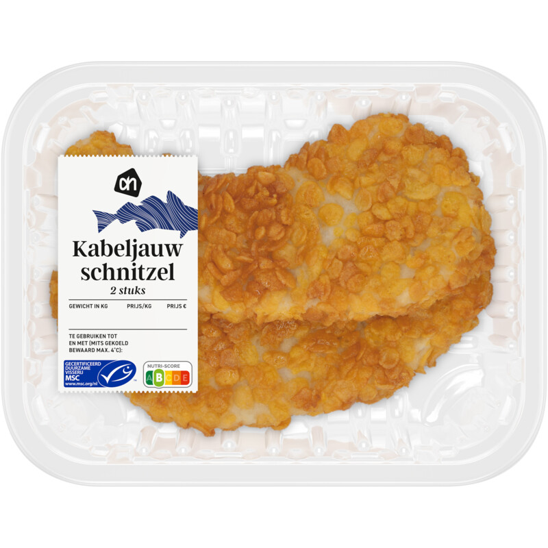 AH Kabeljauwschnitzel 2 stuks