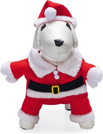 Beeztees hondentrui kerstman rood / wit 28 cm