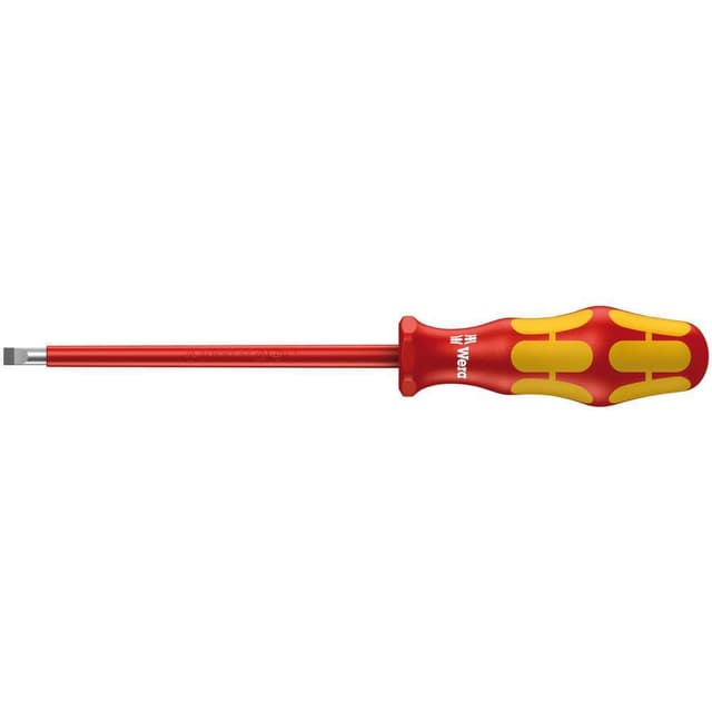 Wera 160 i VDE Kærv-skruetrækker Klinge-bredde: 6.5 mm