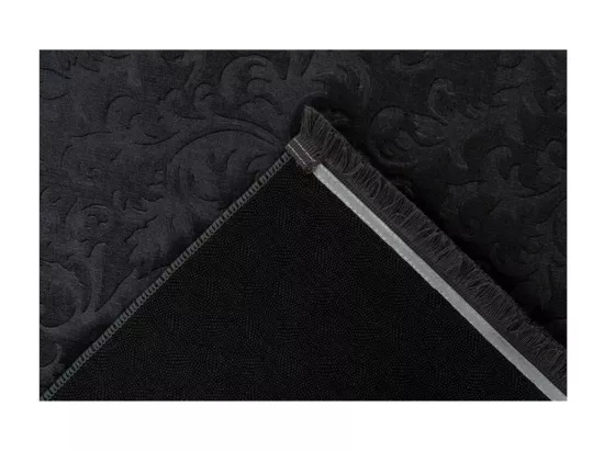 Tapis 160x120cm, design D112A coloris graphite - Confort et élégance pour votre intérieur