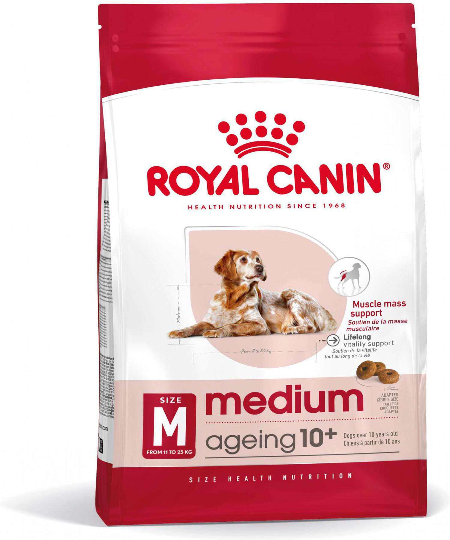 Royal Canin hondenvoer Medium Ageing 10+ 15 kg