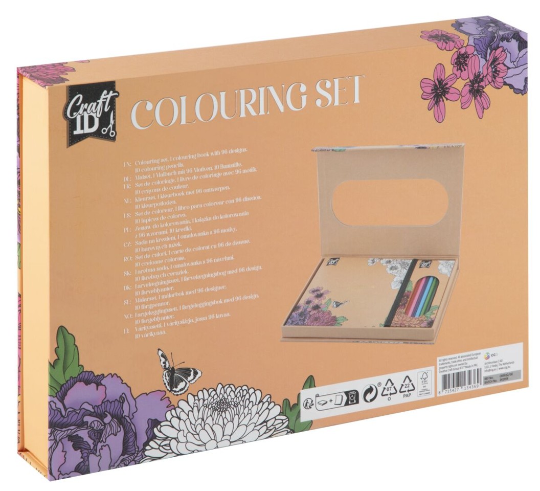 Craft ID - Colouring Set - Peach
