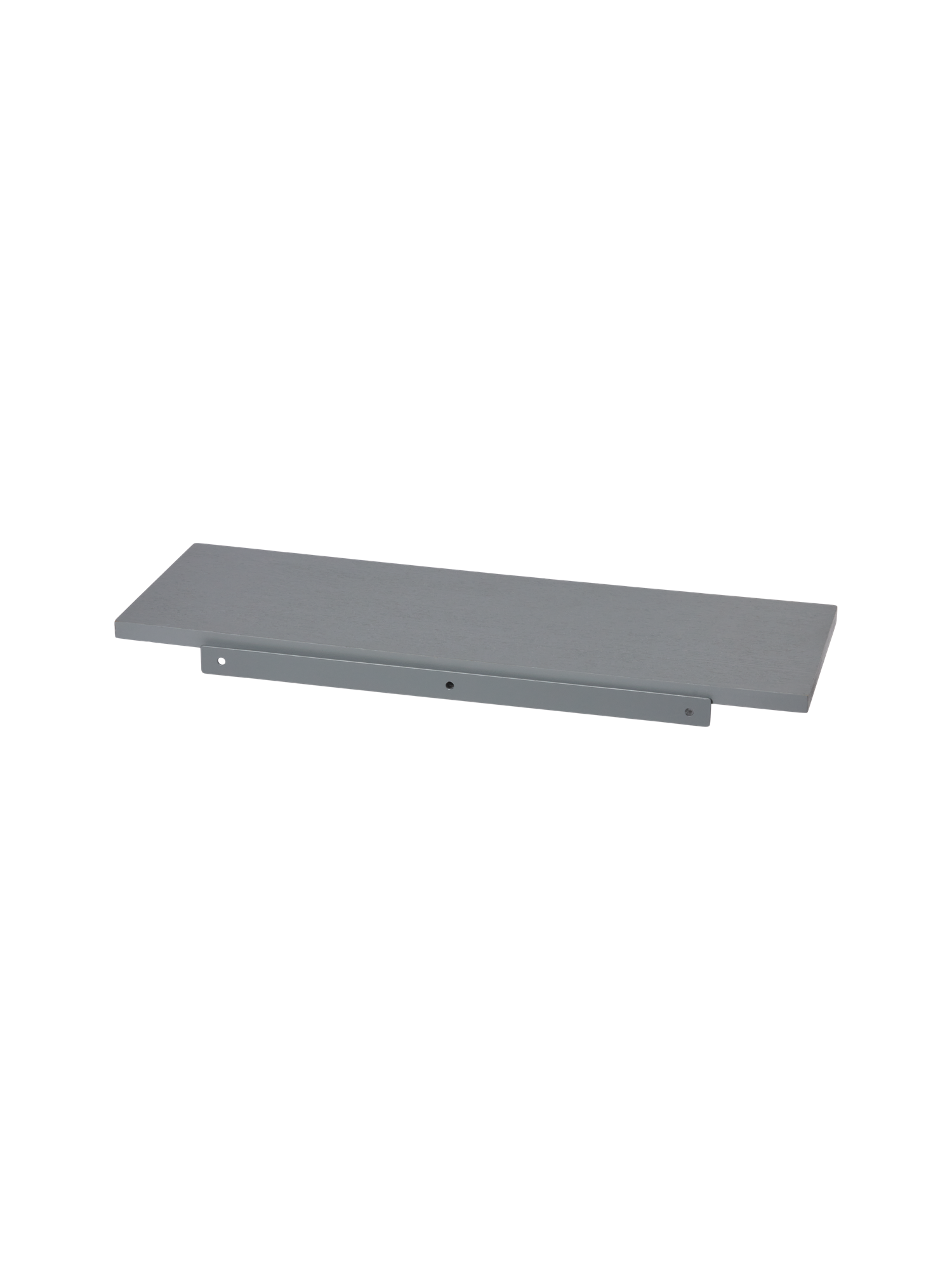 Væghylde | MDF/askefiner. 45 x 15 x 2,2 cm. | Cool Grey