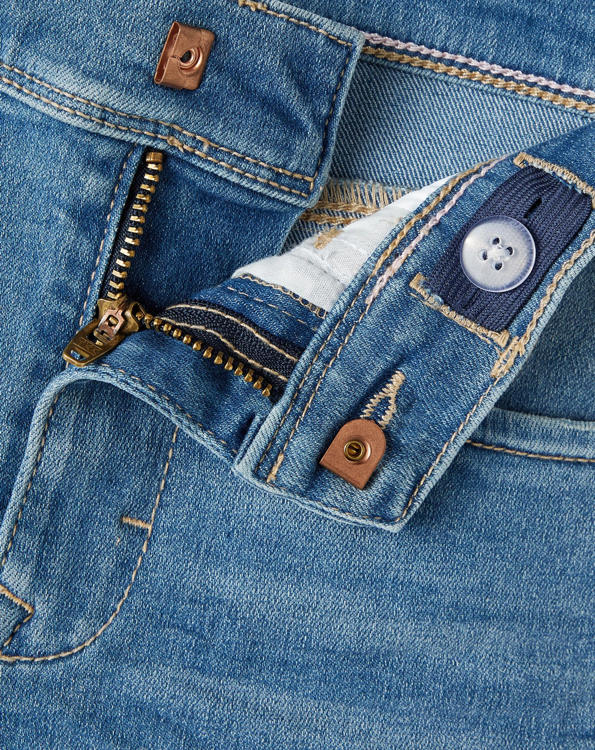 Jeanshose NKFPOLLY DNMTHRIS in medium blue