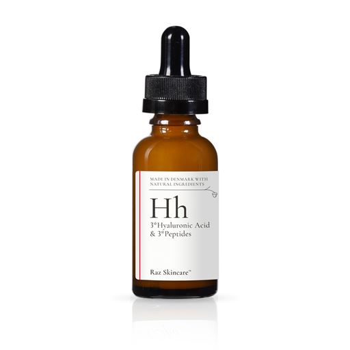 Raz Skincare Hh 3*Hyaluronic Acid & 3*Peptides, 30 ml