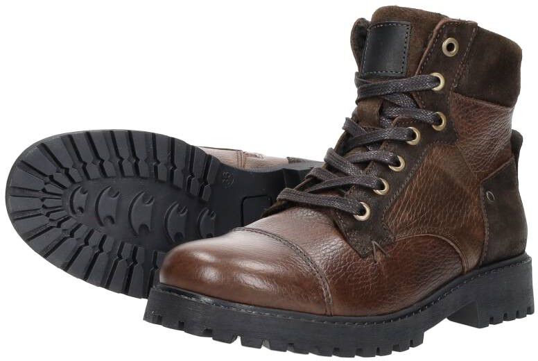 Sub55 Veterschoenen Hoog donkerbruin