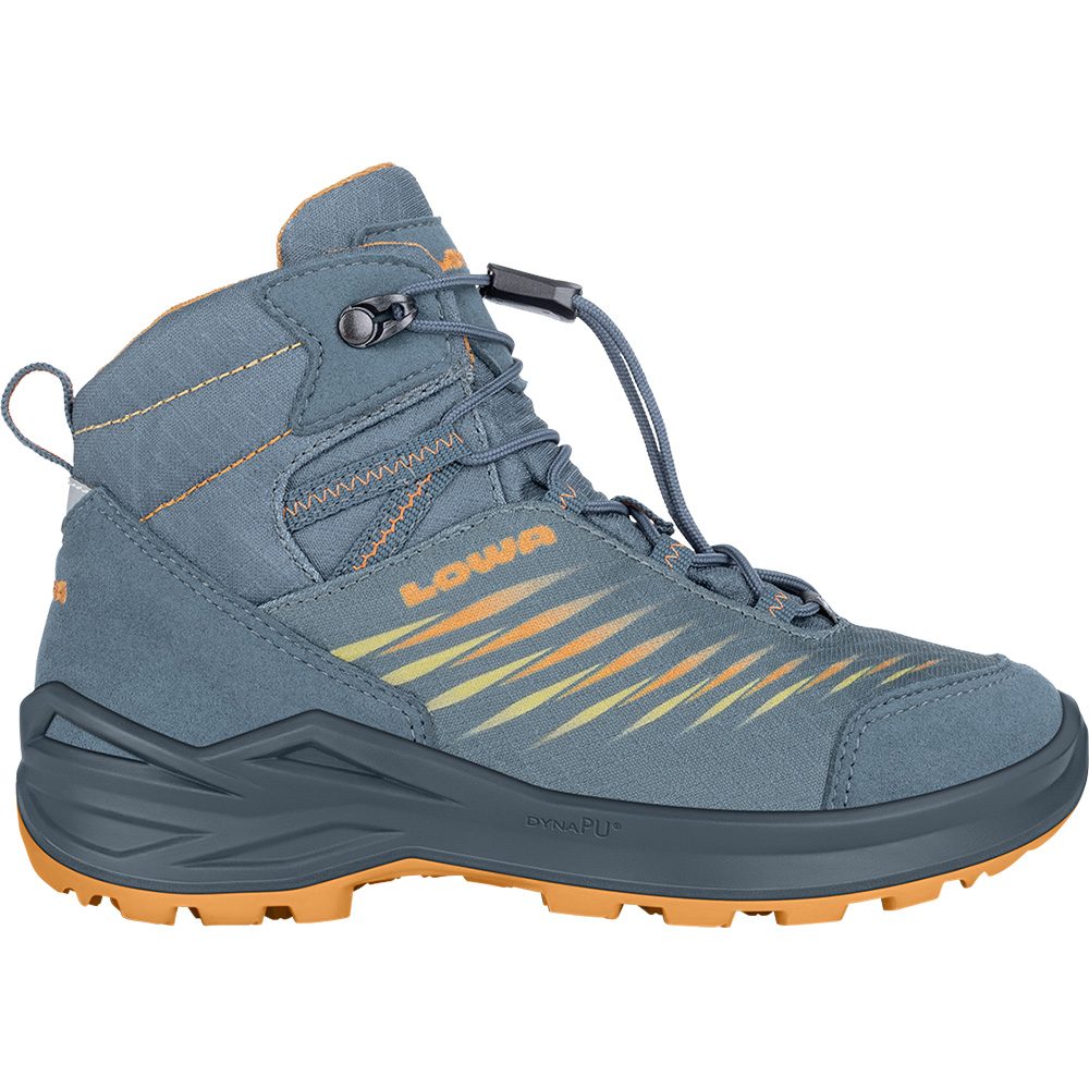 LOWA Zirrox GORE-TEX® MID Junior Wanderschuhe Kinder petrol