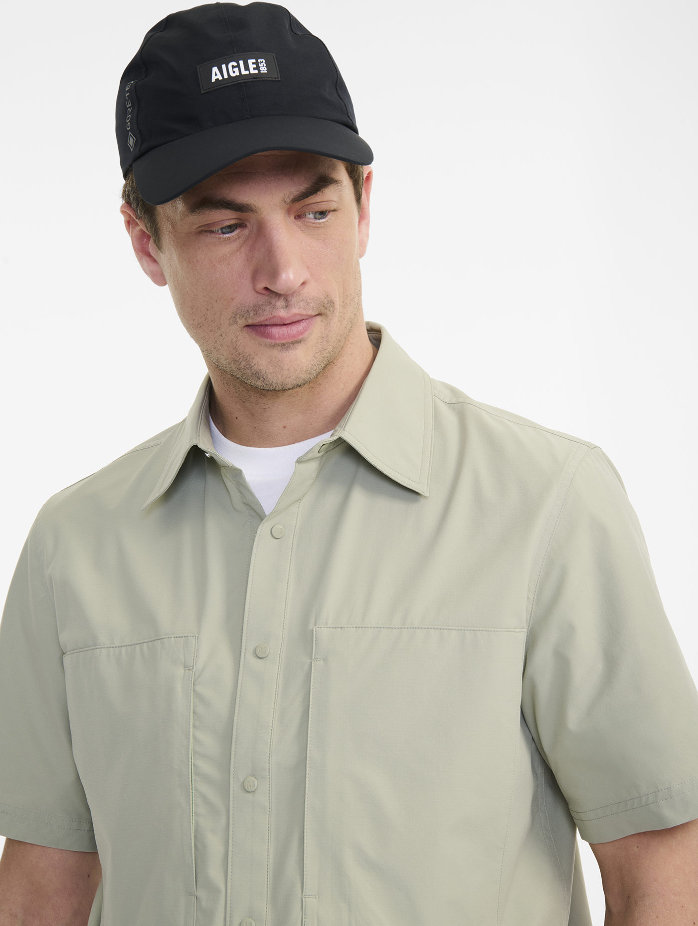 Chemise DRY FAST TEXTILE® et UV-C® à manches courtes SAUGE