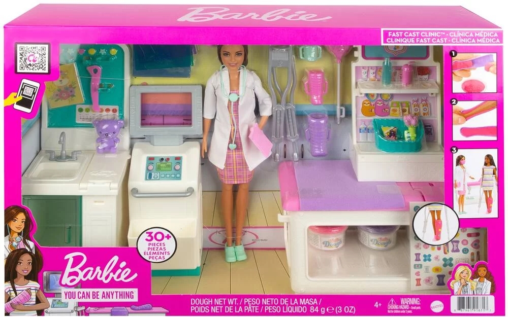 COFFRET POUPEE CLINIQUE DE BARBIE