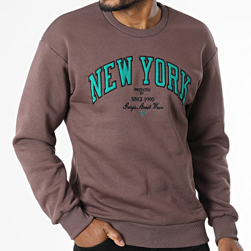 Sweat Crewneck 1124 Marron