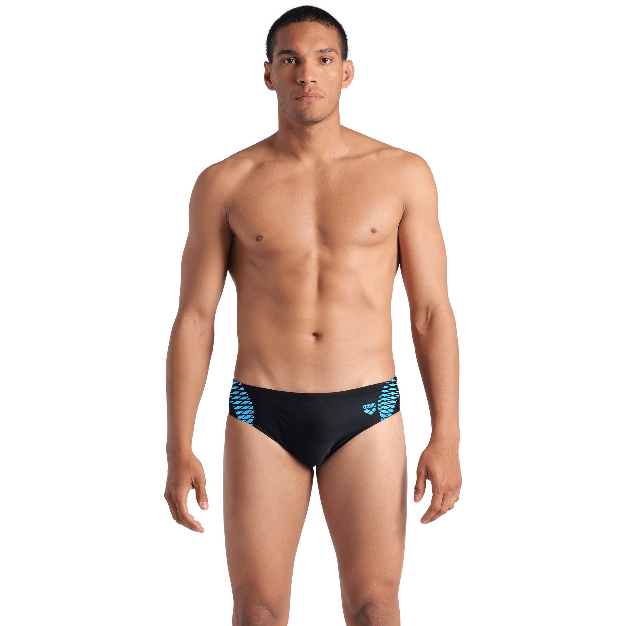 Arena Openings Brief Badehose Herren schwarz