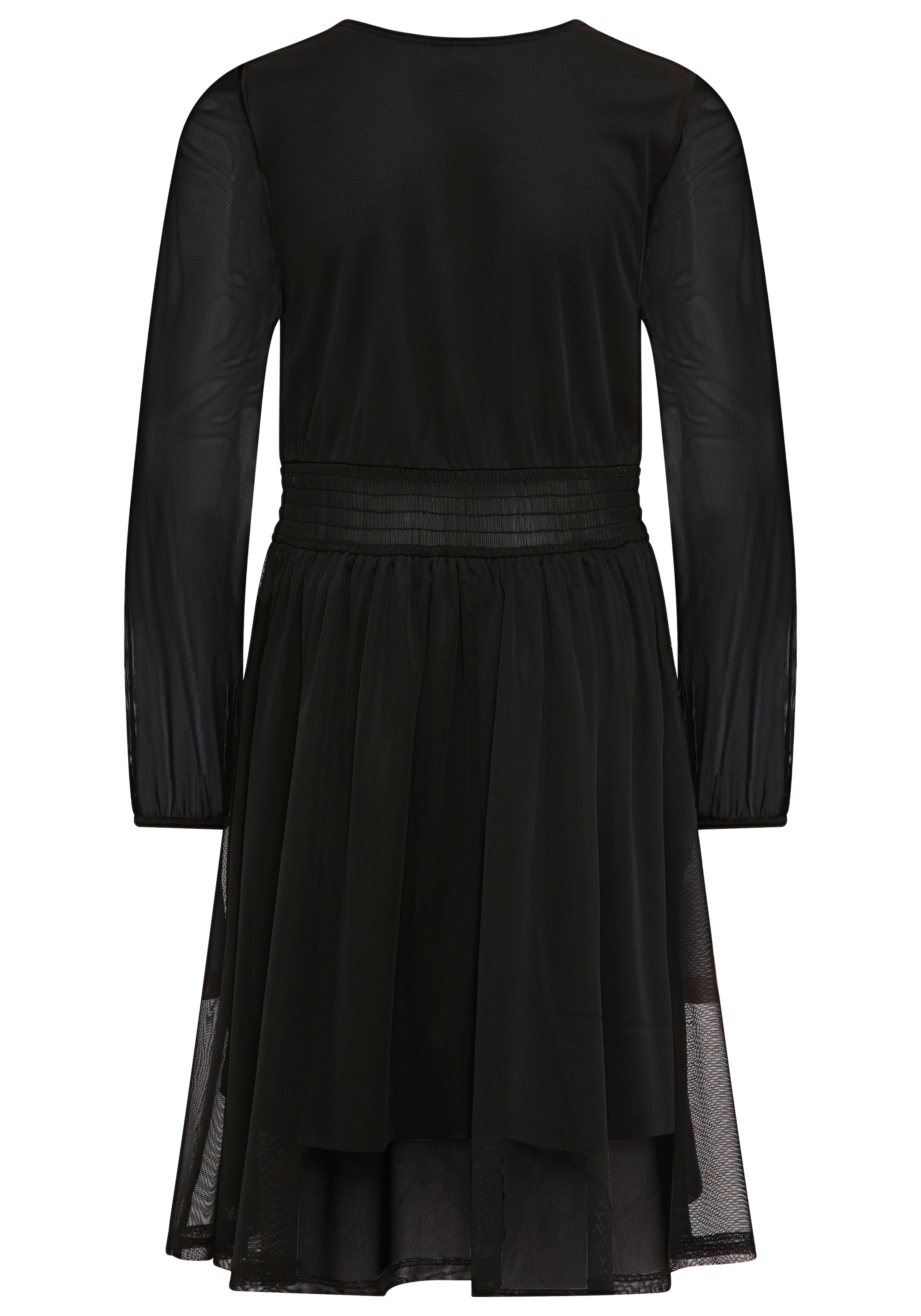 Bruno Banani Jerseykleid »Chiffonkleid« NEUHEIT: BRUNO BANANI für TEENS! Shirtkleid mit Chiffon