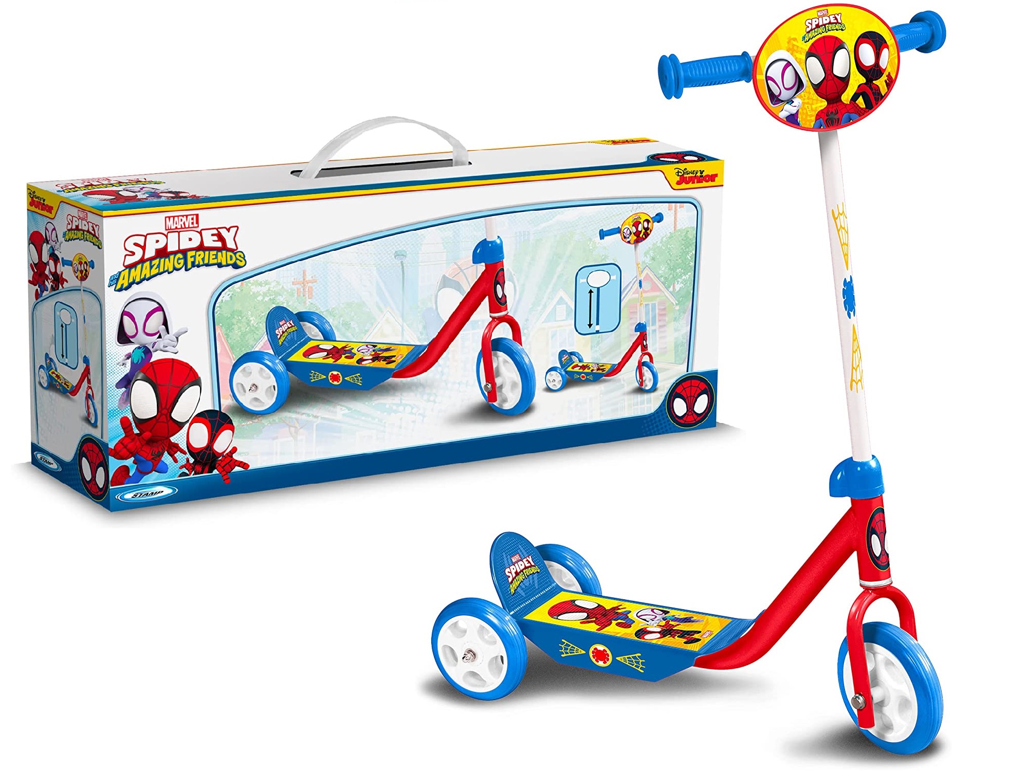 TROTINETE 3 RODAS SPIDEY