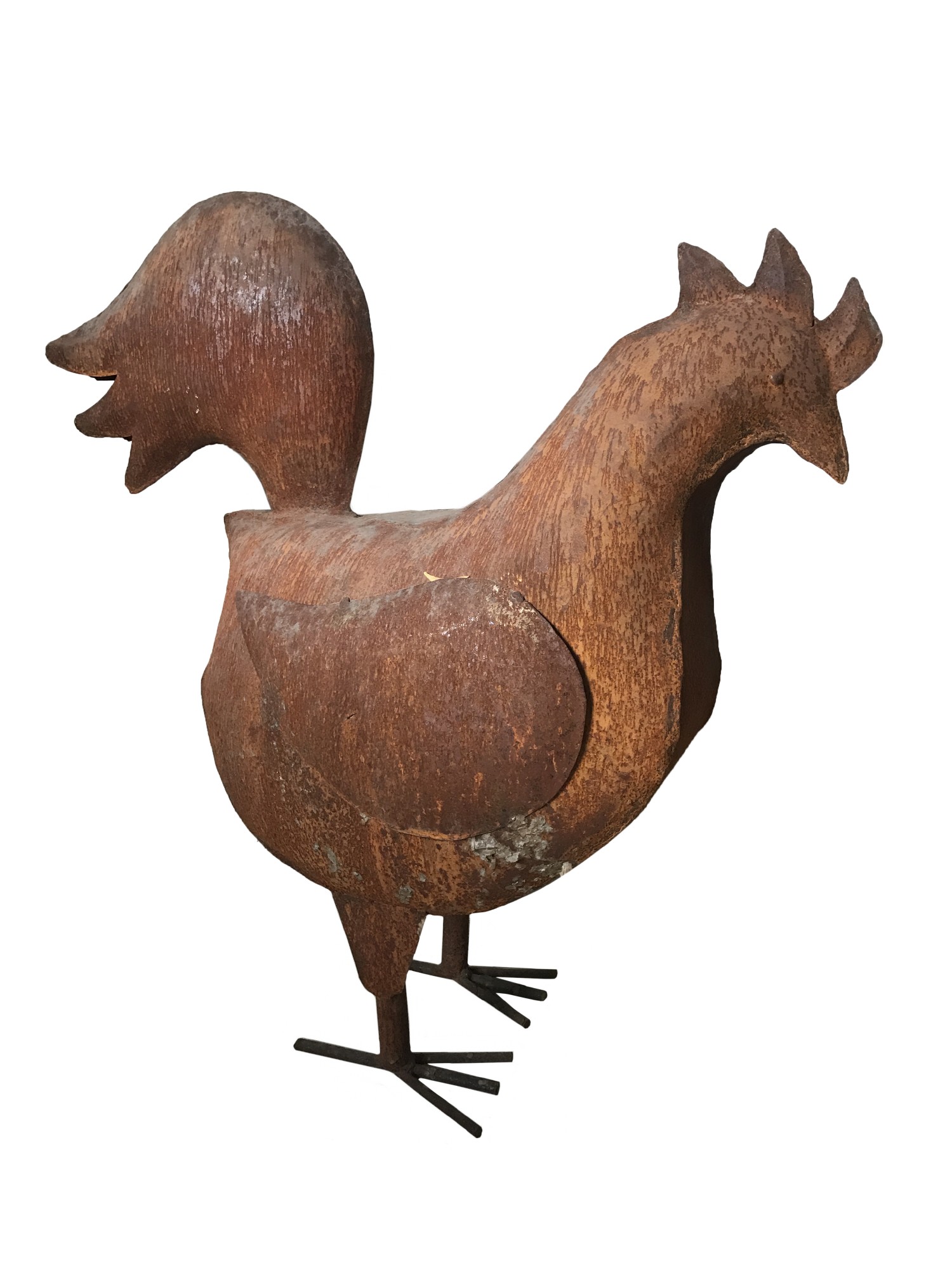 Hahn 'Karl', rost, T 68 cm, B 28 cm, H 71 cm günstig bestellen
