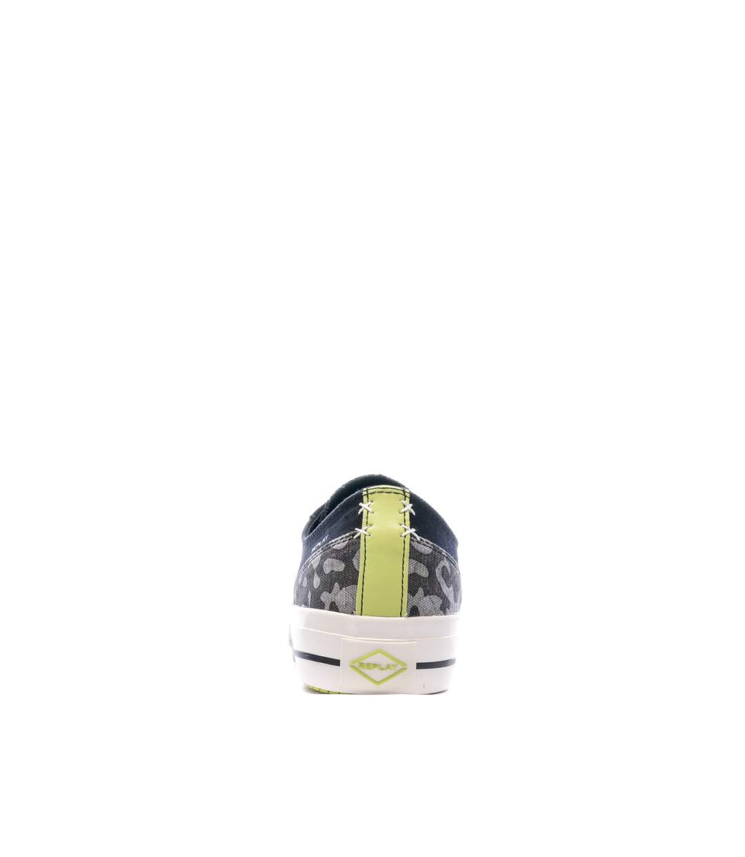 Baskets Noir Homme Replay Snap