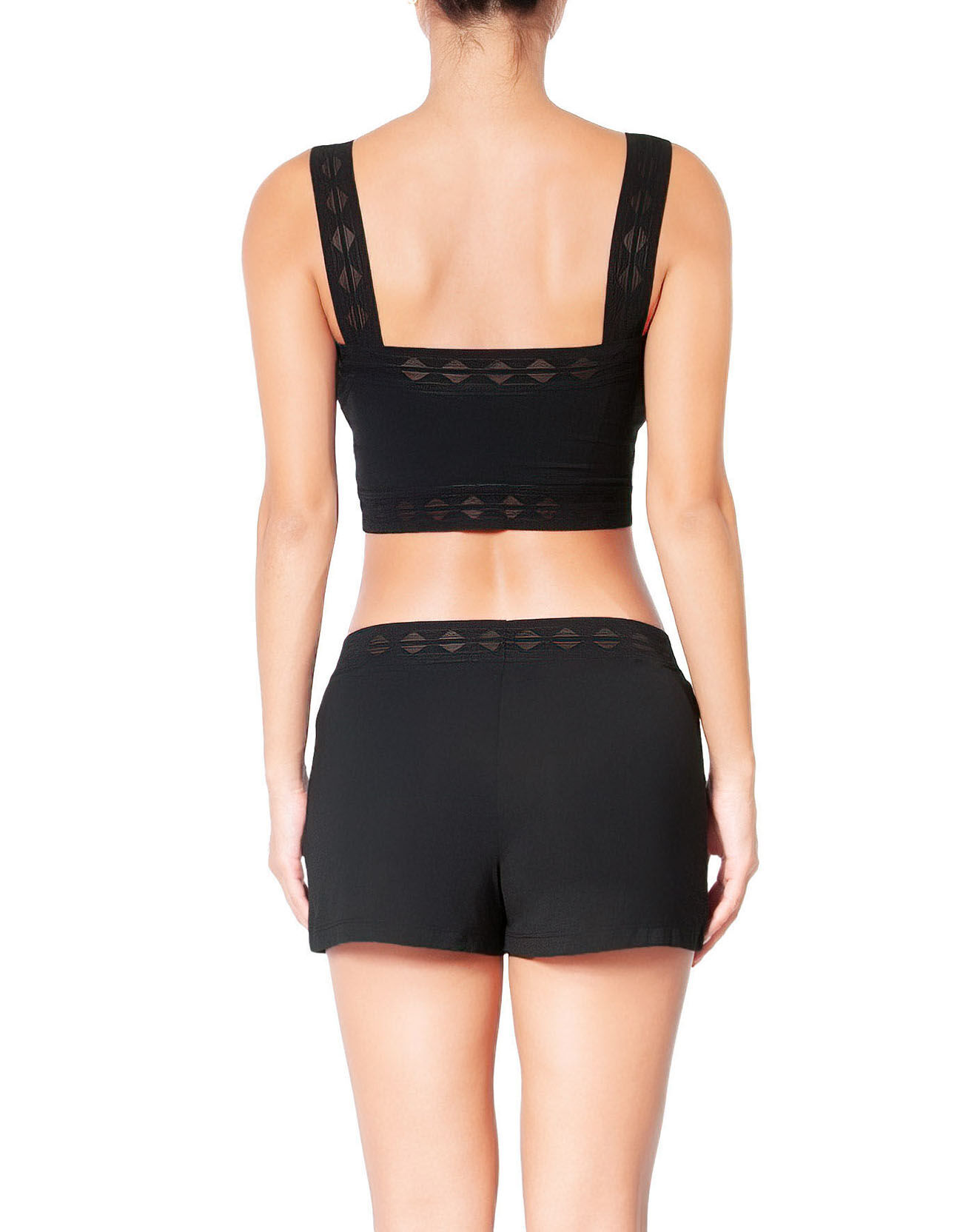 Huit Short Jeanne noir