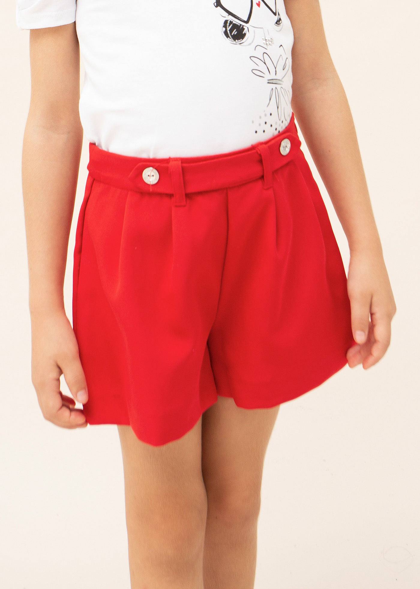 Calções elegantes para meninas