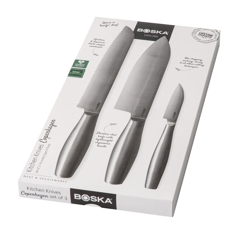 Kitchen knives Copenhagen, set of 3