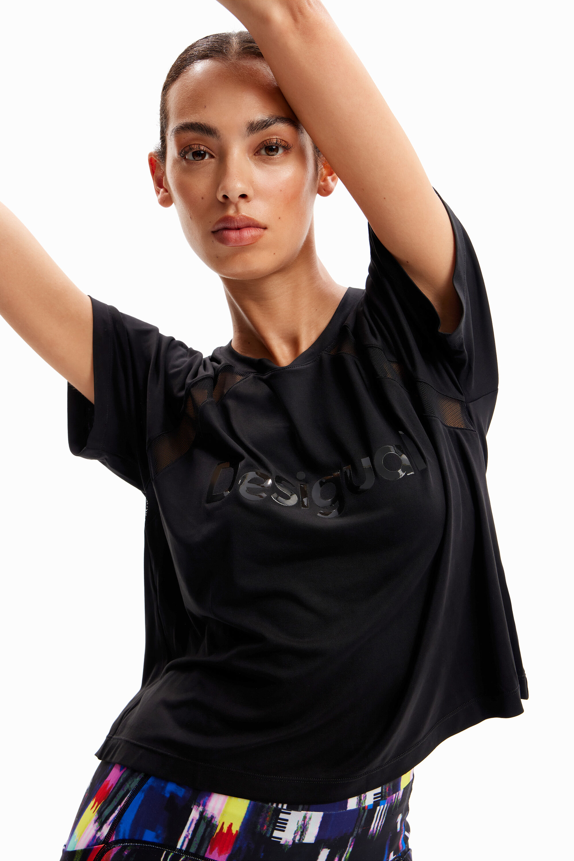 T-shirt sport résille