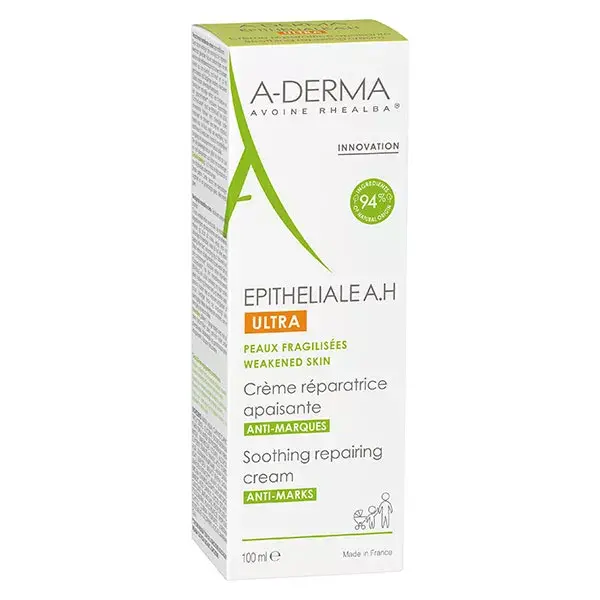 A-Derma Epithéliale A.H Ultra Crème Réparatrice Apaisante Anti-Marques 100ml
