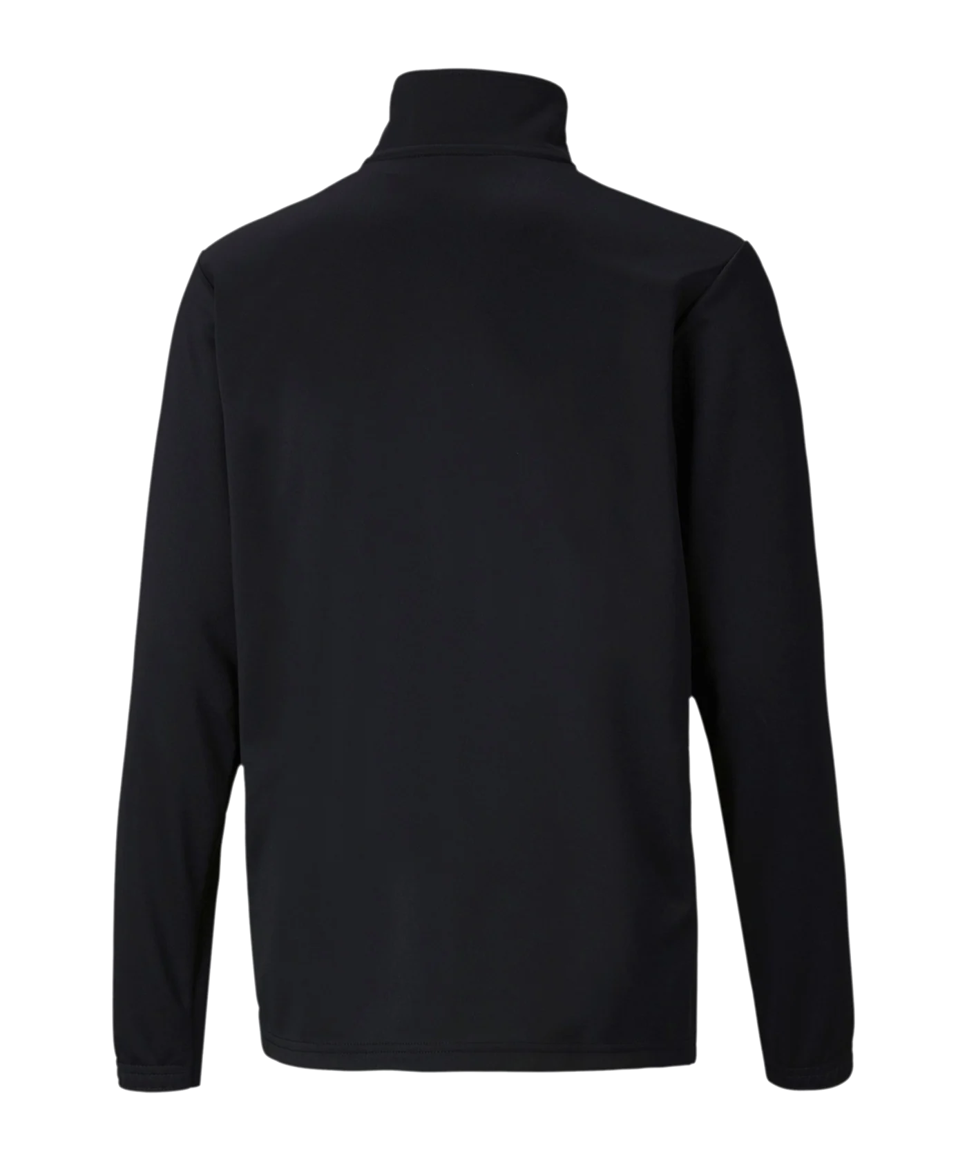 PUMA teamRISE HalfZip Sweatshirt Kids Schwarz F03