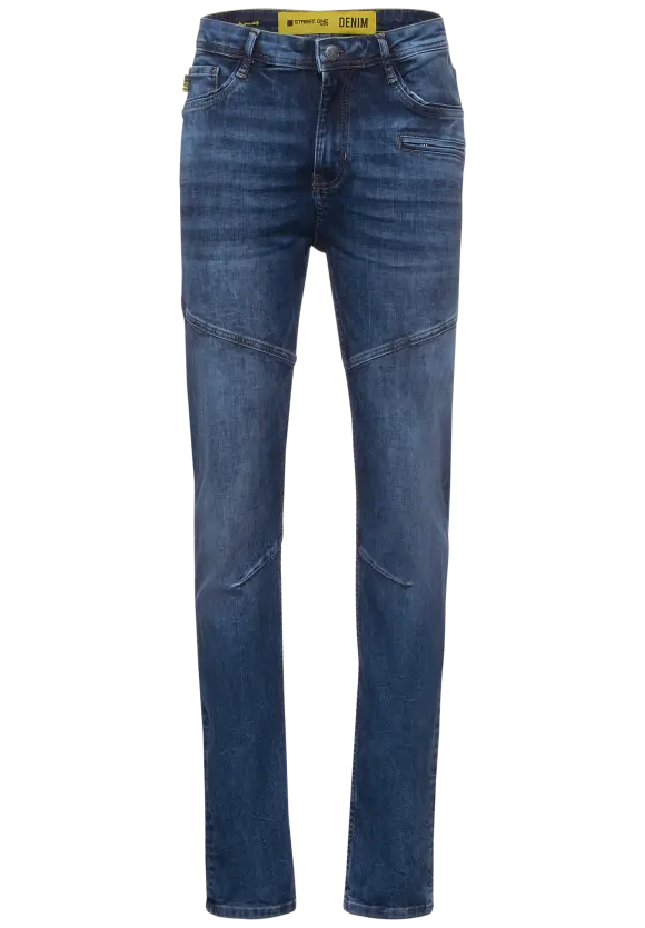 Regular Fit Jeans - dark indigo authentic wash