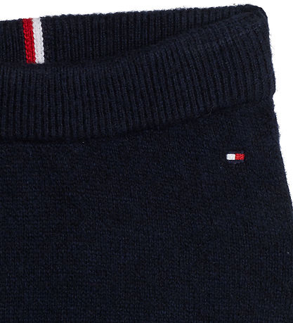 Tommy Hilfiger S?t - Blåse/Bukser - Strik -  Desert Sky/Stripe
