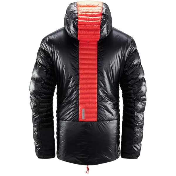 Doudoune ski HAGLÖFS L.I.M ZT DOWN JACKET MEN TRUE BLACK/ZENITH RED