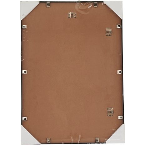 Sort ramme m. plexiglas - 50x70 cm