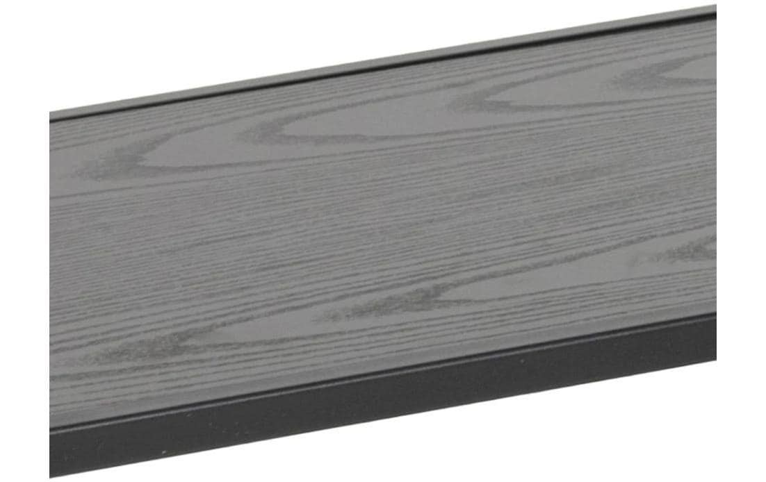 Regal Seaford 114 x 35 x 78 cm, Schwarz<br>Bücherregal