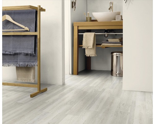 Vinyl plank Senso Urban Nautic Ceruse blanc zelfklevend 15,2x91,4 cm