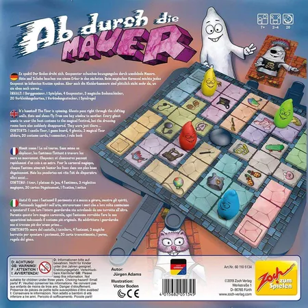 Zoch Ab durch die Mauer Brettspiel