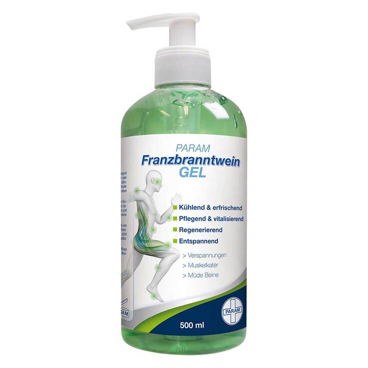 Franzbranntwein Gel Pump-Spender, 500 ml