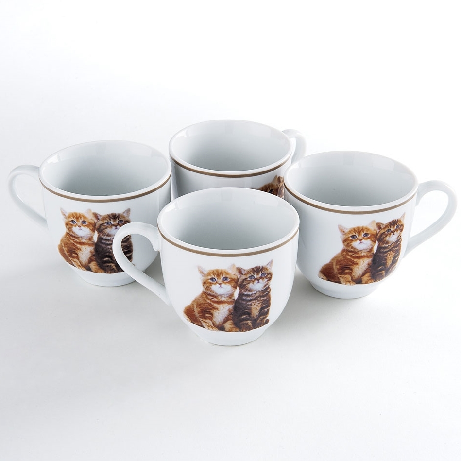 Service à café chatons
