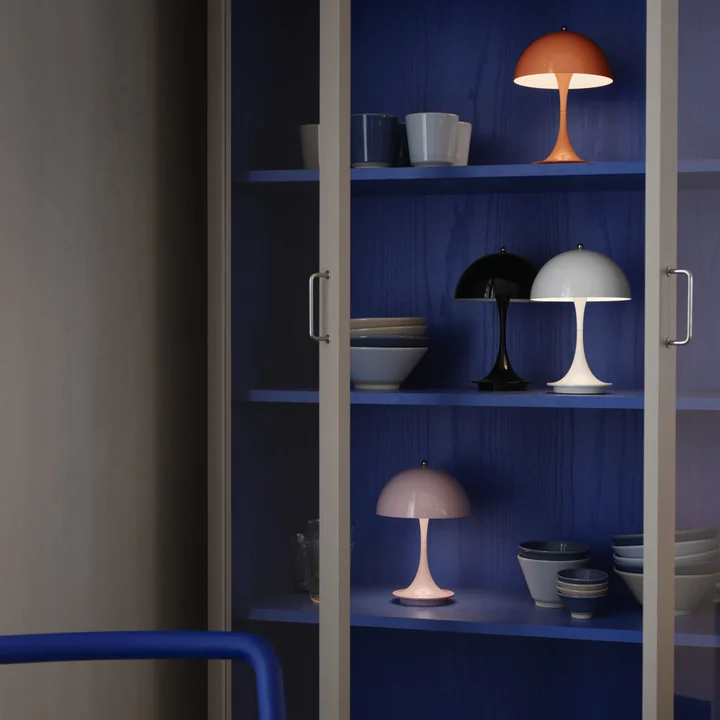 Louis Poulsen - Panthella 160 Portable Akku LED-Tischleuchte, schwarz