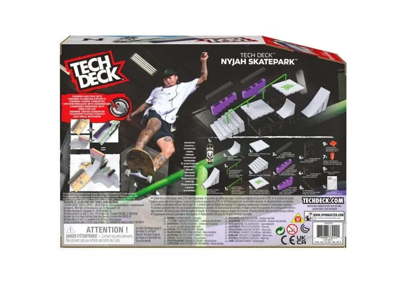 Tech Deck Nyjah Huston Skatepark