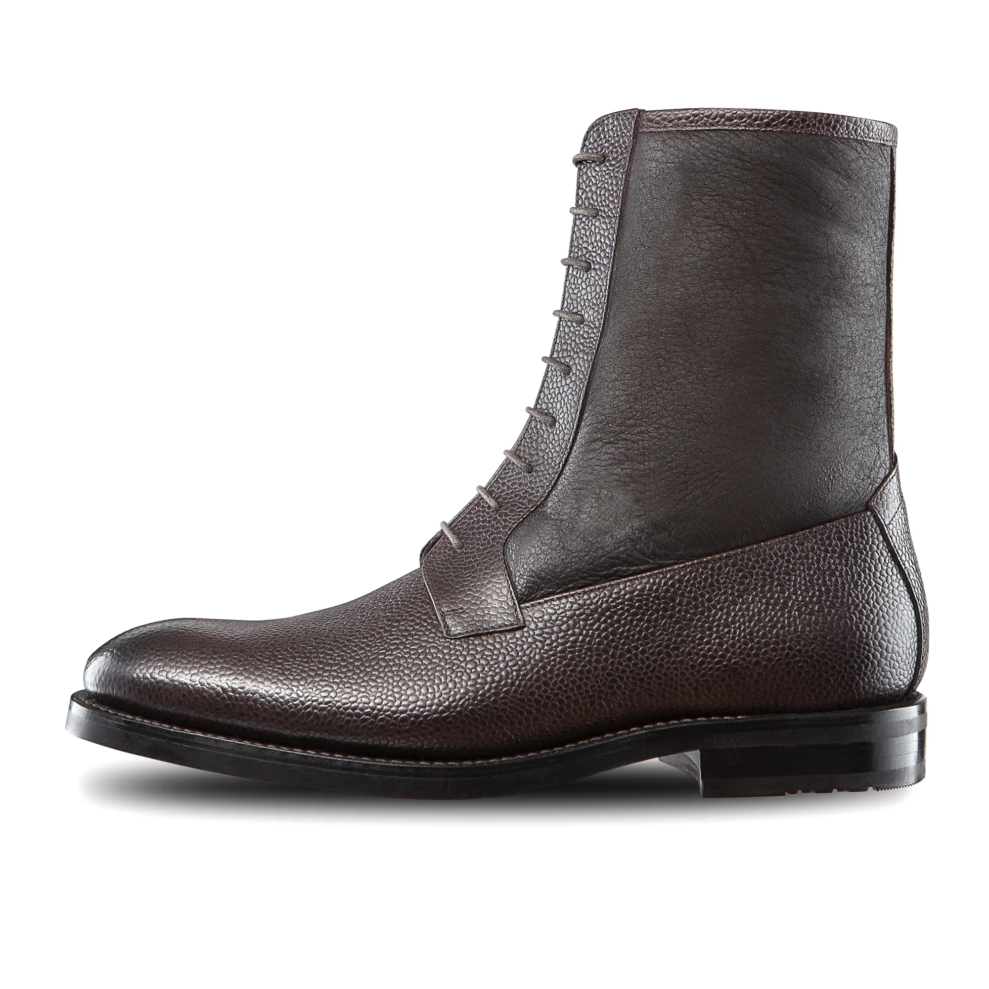 Bottines fourrées balmoral Almaty 323 marron
