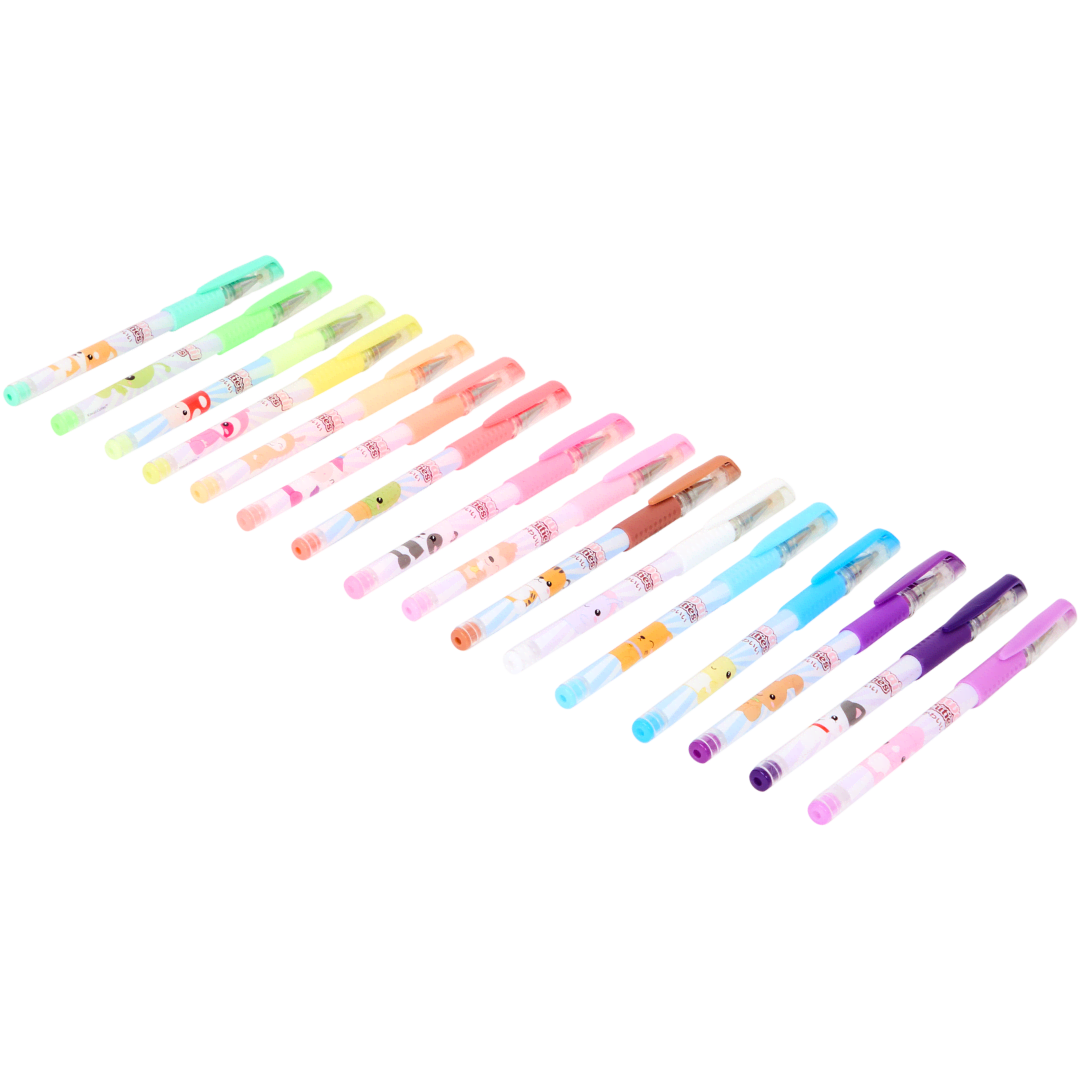 Kawaii gelpennen met geur 16 stuks | diverse varianten