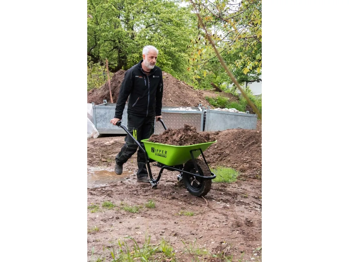 Zipper ZI-EWB500LI Electric Wheelbarrow