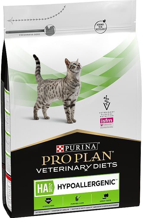 Purina - Pro Plan Veterinary Diets - Feline HA ST/OX - Hypoallergenic - 3x3,5kg