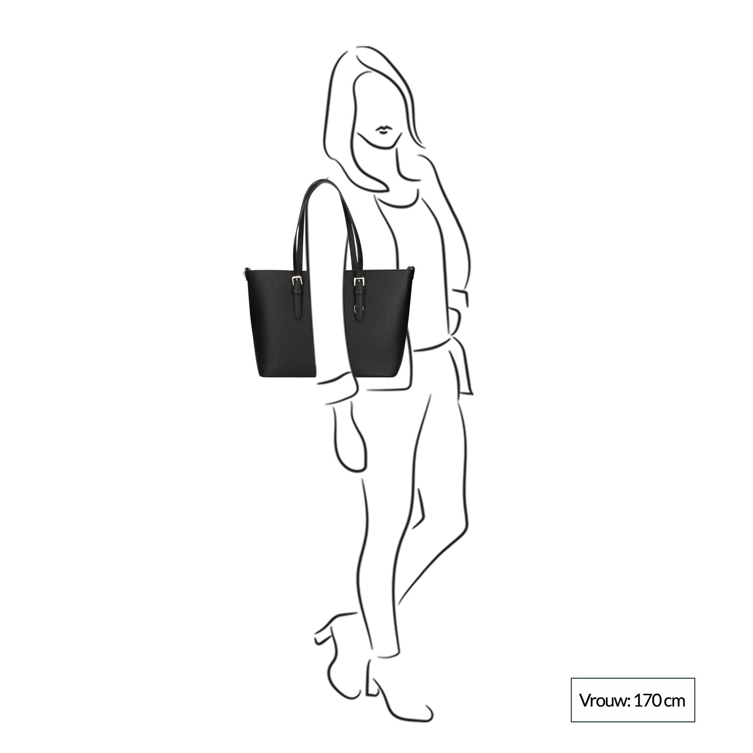 Flora & Co Bags Shopper zwart