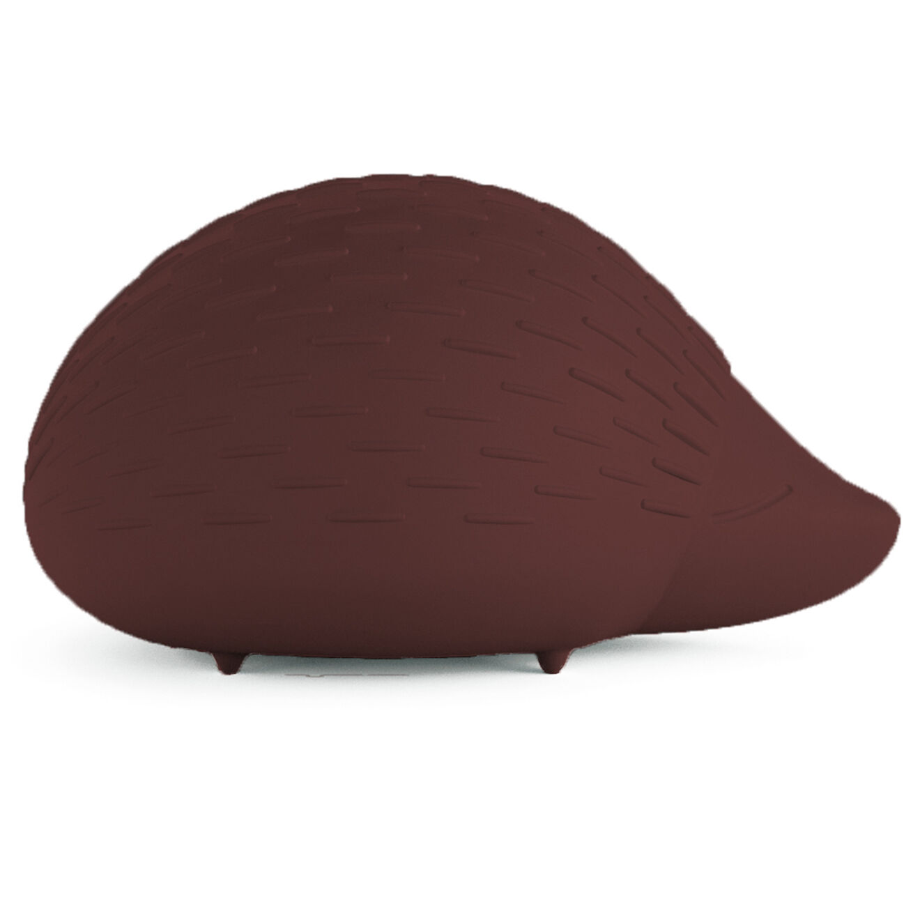 Serralunga Hérisson bonnie  design par alessandra baldereschi marron - 27x22x40 cm