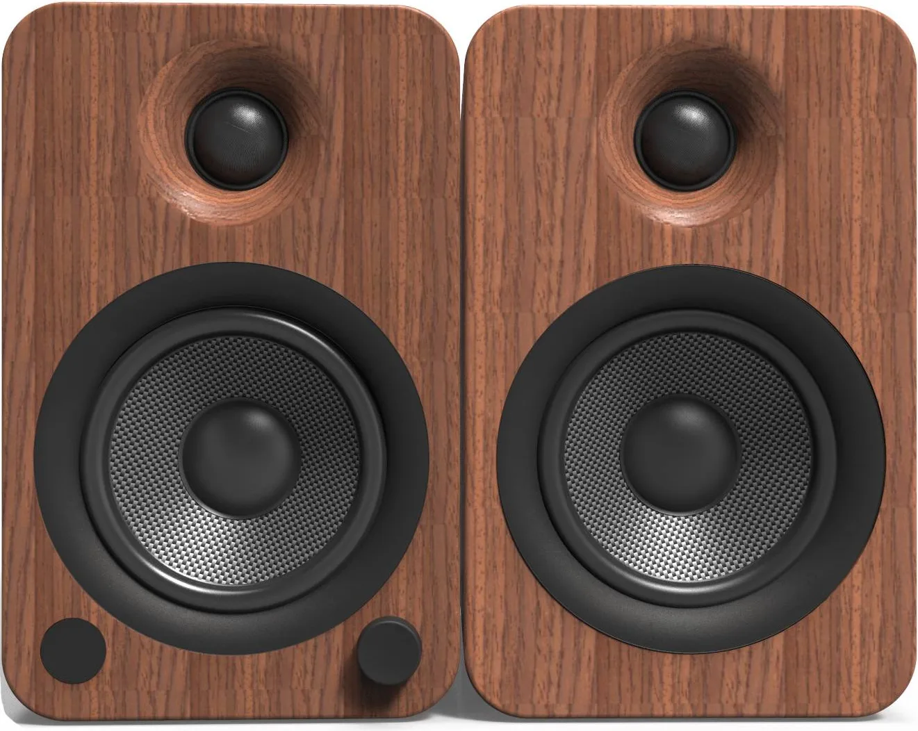 Kanto YU4 Noyer (la paire) Enceintes sans fil hi-fi
