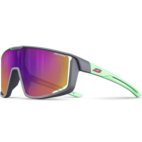 Lunette vélo JULBO FURY S GRIS/VERT 3CF FL