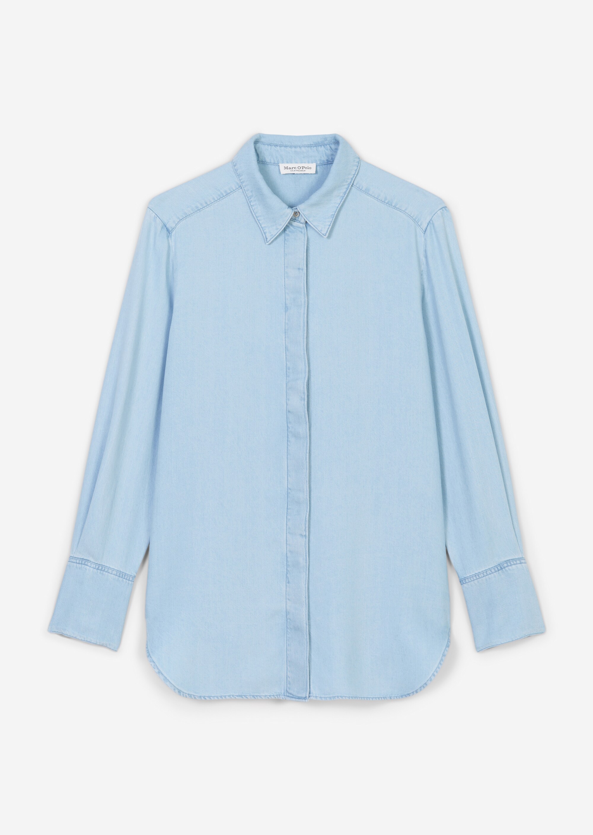 Longbluse regularaus Tencel™