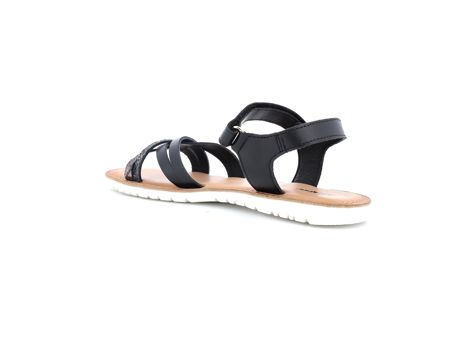 Kickers-BETTERNEW Cuir Noir Bronze