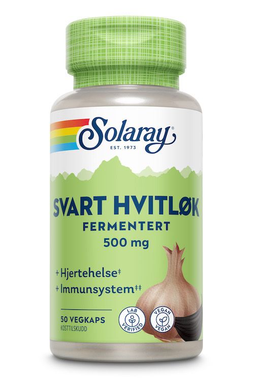 Solaray Svart Hvitløk