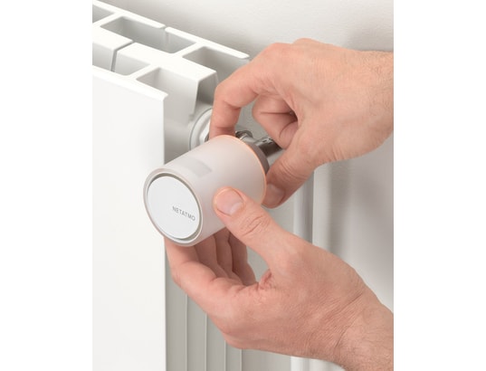 NETATMO - Vanne de radiateur NAV01-FR Tête Thermost Intelligente Additionnelle