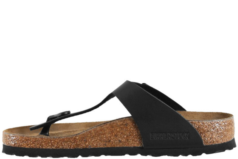 BRIKENSTOCK GIZEH BLACK TÅREM SANDAL