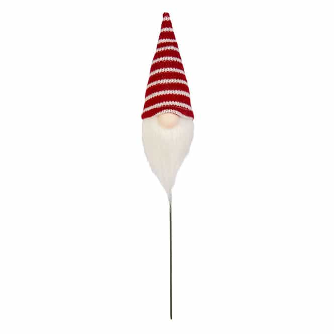 Blumenstecker Wichtel - ca. 6 x 5,5 x 35 cm - 1 Stück